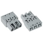 WAGO - Pistoliitin WINSTA MIDI - 3-Nap urosliitin HAR (100 kpl.)