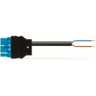 WAGO - Pistoliitinjohtosarja WINSTA DALI - 2-nap uros/vapaa 2x1.5mm, 2,2m