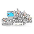 WAGO - Riviliitin TOPJOB S - Inst.liitin NT/L/PE painonappi