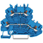 WAGO - Riviliitin kaksikerros TOPJOB S - N/N, 0,25-2,5(4),painonappi