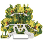 WAGO - Riviliitin kaksikerros TOPJOB S - PE 0,25-2,5(4),painonappi