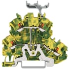 WAGO - Riviliitin kaksikerros TOPJOB S - PE 0,25-2,5(4),painonappi