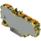 WAGO - Haaroitusliitin TOPJOB S - 1x6(10)/6x1.5(2,5)mm²,KEL/HAR