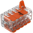 WAGO - Rasialiitin 221-420 - 10-Nap,Vipu,kaikki johdint.15kpl