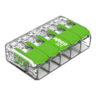 WAGO - Rasialiitin - 5-Nap,Vipu, Green