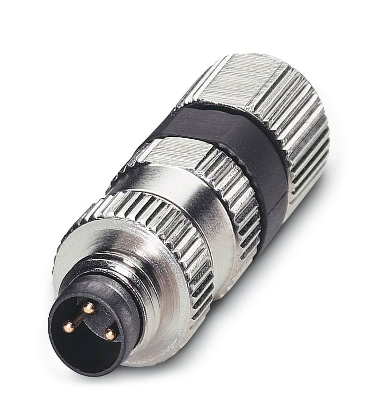 PHOENIX CONTACT - Pikaliitin M8 - 1506752 SACC-M 8MS-3PCON