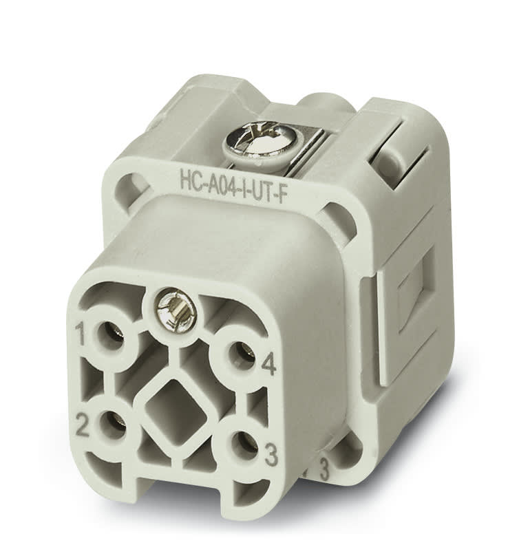 PHOENIX CONTACT - Pistukkaosa 4-nap. - 1585249 HC-A04-I-UT-F