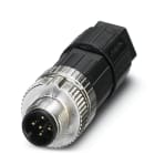 PHOENIX CONTACT - M12 suora 5-nap., A, uros - 1424649 SACC-M12MS-5PL M