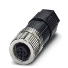 PHOENIX CONTACT - M12 suora 5-nap., A, naaras - 1424652 SACC-M12FS-5PL M
