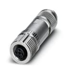 PHOENIX CONTACT - M12 PROFINET suora, D, naaras - 1424683 SACC-M12FSD-4PL SH PN