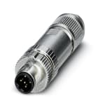 PHOENIX CONTACT - M12 PROFIBUS suora, B, uros - 1424678 SACC-M12MSB-2PL SH PB