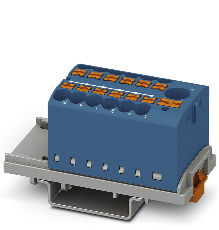 PHOENIX CONTACT - Potentiaalinjakoliitin push-in - 3273090 PTFIX 6/12X2,5-NS35 BU