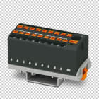 PHOENIX CONTACT - Riviliitin - PTFIX 6/18X2,5-NS35 BK