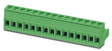 PHOENIX CONTACT - Piirikorttipistoliitin - 1757022 MSTB 2,5/ 3-ST-5,08