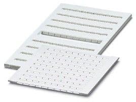 PHOENIX CONTACT - Riviliitinmerkintä - 803579 ZBFM 4/WH:UNBEDRUCKT