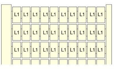 ABB - Merkkilevy - RC55/10X(11-20)P