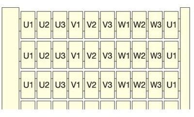 ABB - Merkkilevy - RC65/(1-100)P
