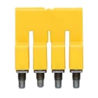 WEIDMÜLLER - Rinnanliitäntä 2.5 liitt/4 nap - 105386 WQV 2.5/4