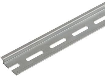 WEIDMÜLLER - DIN-kisko.25mm reiällä l = 2 m - 51450 TS35x7.5/F5 reijällinen