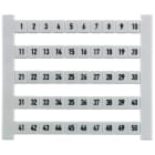 WEIDMÜLLER - Riviliitinmerk (50/kortti=kpl) - 46866 DEKAF 6 FW 1-50