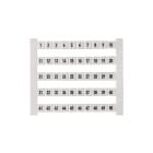 WEIDMÜLLER - Riviliitinmerk (50/kortti=kpl) - 47346 DEKAF 5 FW 1-50