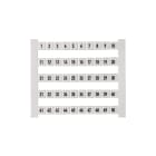 WEIDMÜLLER - Riviliitinmerk (50/kortti=kpl) - 47346 DEKAF 5 FW 1-50