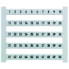 WEIDMÜLLER - Riviliitinmerk (50/kortti=kpl) - 47346 DEKAF 5 FW 201-250