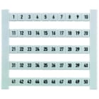 WEIDMÜLLER - Riviliitinmerk (50/kortti=kpl) - 47346 DEKAF 5 FW 801-850