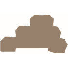 WEIDMÜLLER - Päätylevy, DLD-liittimelle - 178421 AP DLD2.5 DB