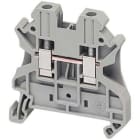 SCHNEIDER ELECTRIC - Riviliitin 4mm2 ruuvi harmaa - NSYTRV42