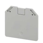 SCHNEIDER ELECTRIC - Päätylevy 16mm2 ruuvi harmaa - NSYTRAC162