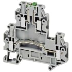 SCHNEIDER ELECTRIC - Veitsierotin 4mm2 harmaa ruuvi - NSYTRV42SC
