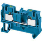 SCHNEIDER ELECTRIC - Riviliitin 4mm2 Push-in sin - NSYTRP42BL