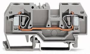 WAGO - Riviliitin - 2-Nap, 0,2-6mm², HAR (50 kpl.)