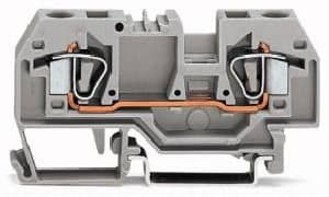 WAGO - Riviliitin - 2-Nap, 0,2-6mm², HAR (50 kpl.)