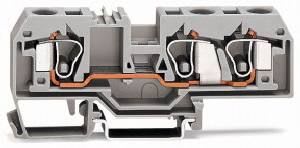 WAGO - Riviliitin - 284-681 3X10MM HARMAA (25 kpl.)