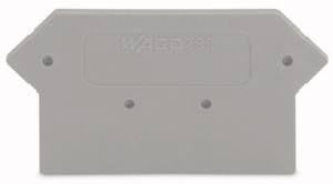 WAGO - Riviliitin 280-sarja - Pääty/välilevy, HAR (100 kpl.)