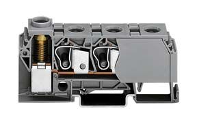 WAGO - Riviliitin - 284-624 1X35+3X10MM SIN 15kpl