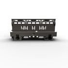 WAGO - Kiskoliitintarvike 221-511 - DIN-adapt. Ex 221-68.sarja 10kpl
