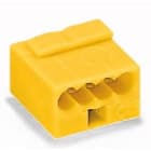 WAGO - Rasialiitin 243-504 - 4-Nap,KEL,0.6-0.8 mm² Ø 100 kpl