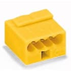 WAGO - Rasialiitin 243-504 - 4-Nap,KEL,0.6-0.8 mm² Ø 100 kpl