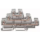 WAGO - Riviliitin kolmikerros - 870-551 HA (50 kpl.)