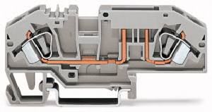 WAGO - Sulakeliitin - 2-Nap, 0,2-6mm², HAR