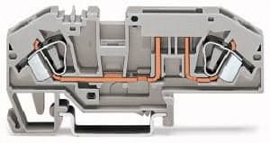 WAGO - Sulakeliitin - 2-Nap, 0,2-6mm², HAR
