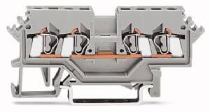 WAGO - Riviliitin 280-sarja - 4-Nap 0,08-2,5 mm², HAR