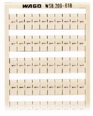 WAGO - Merkintäkilpi 1-2 - 209-618 (5 kpl.)