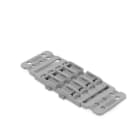 WAGO - Liitintarvike 221-2504 - Kiinnitysalusta 4x,HAR,VP 5 kpl