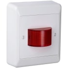 ELKO - Merkkivalokaluste ELKO RS Nordic - PUN/LED/230V/IP20 PPR VAL