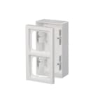 ABB - Pintakotelo Impressivo - 2-os/IP20 54/80mm val