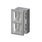 ABB - Pintakotelo Impressivo - 2-os/IP20 54/80mm alu